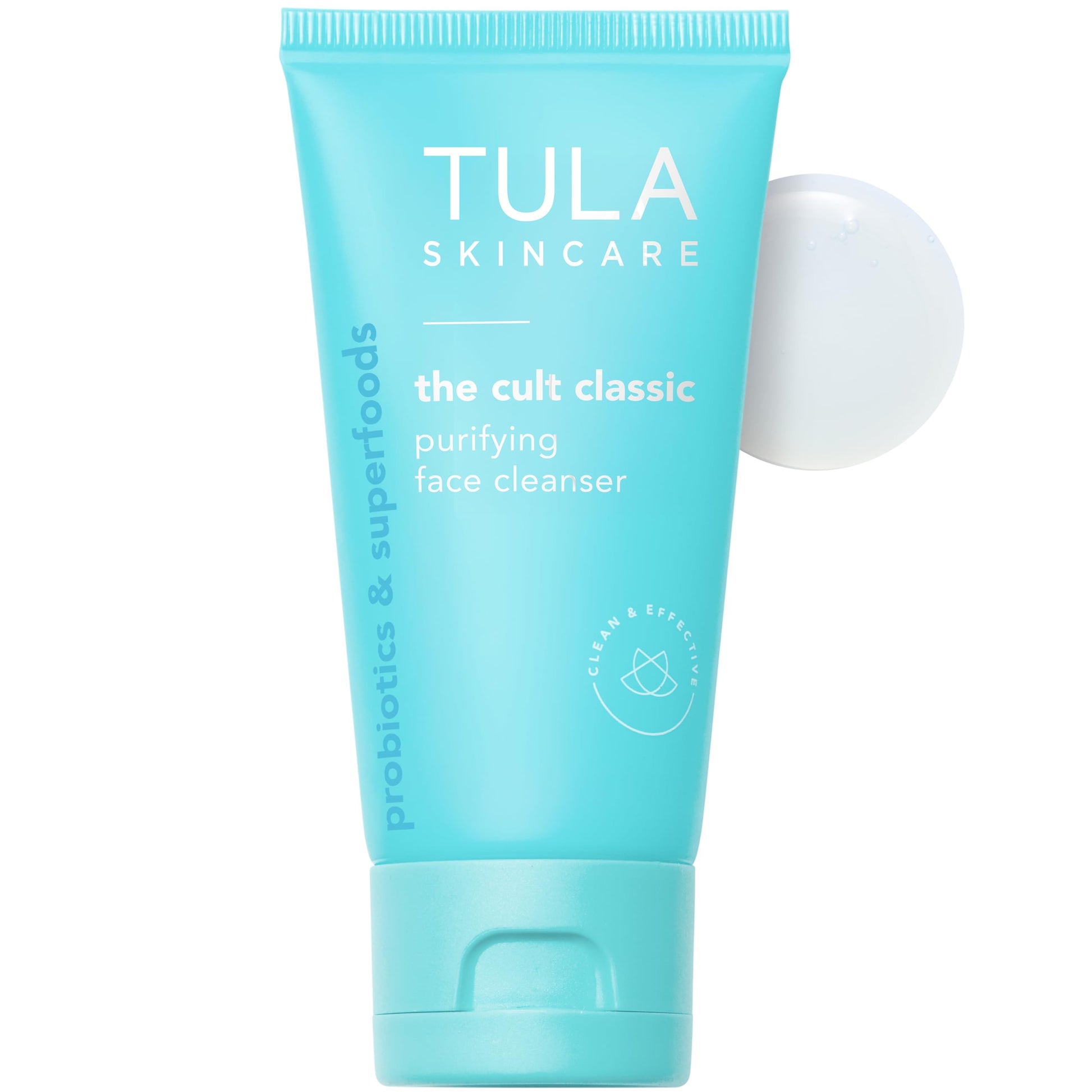 TULA Skin Care The Cult Classic Purifying Face Cleanser (Travel-Size) | Gentle and Effective Face Wash, Makeup Remover, Nourishing and Hydrating | 1.67 oz. TULA buy supplements canada