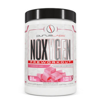 Purus Labs NOXYGEN PREWORKOUT Powder, 30 Servings (Strawberry Candy) Purus Labs buy supplements canada