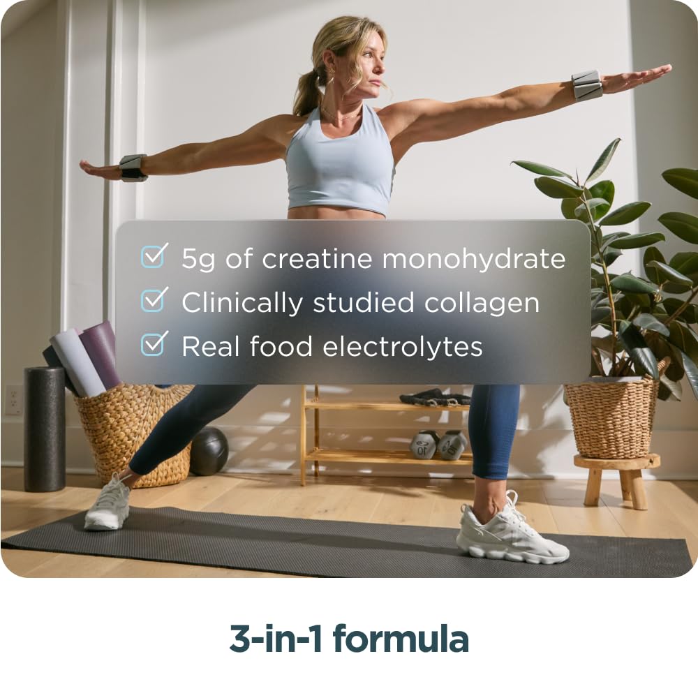 Ancient Nutrition Creatine + Collagen + Electrolytes – Muscle Strength, Lean Body Mass, Joint Comfort & Cognitive Support – Includes 5g Creatine Monohydrate for Women Ancient Nutrition buy supplements canada