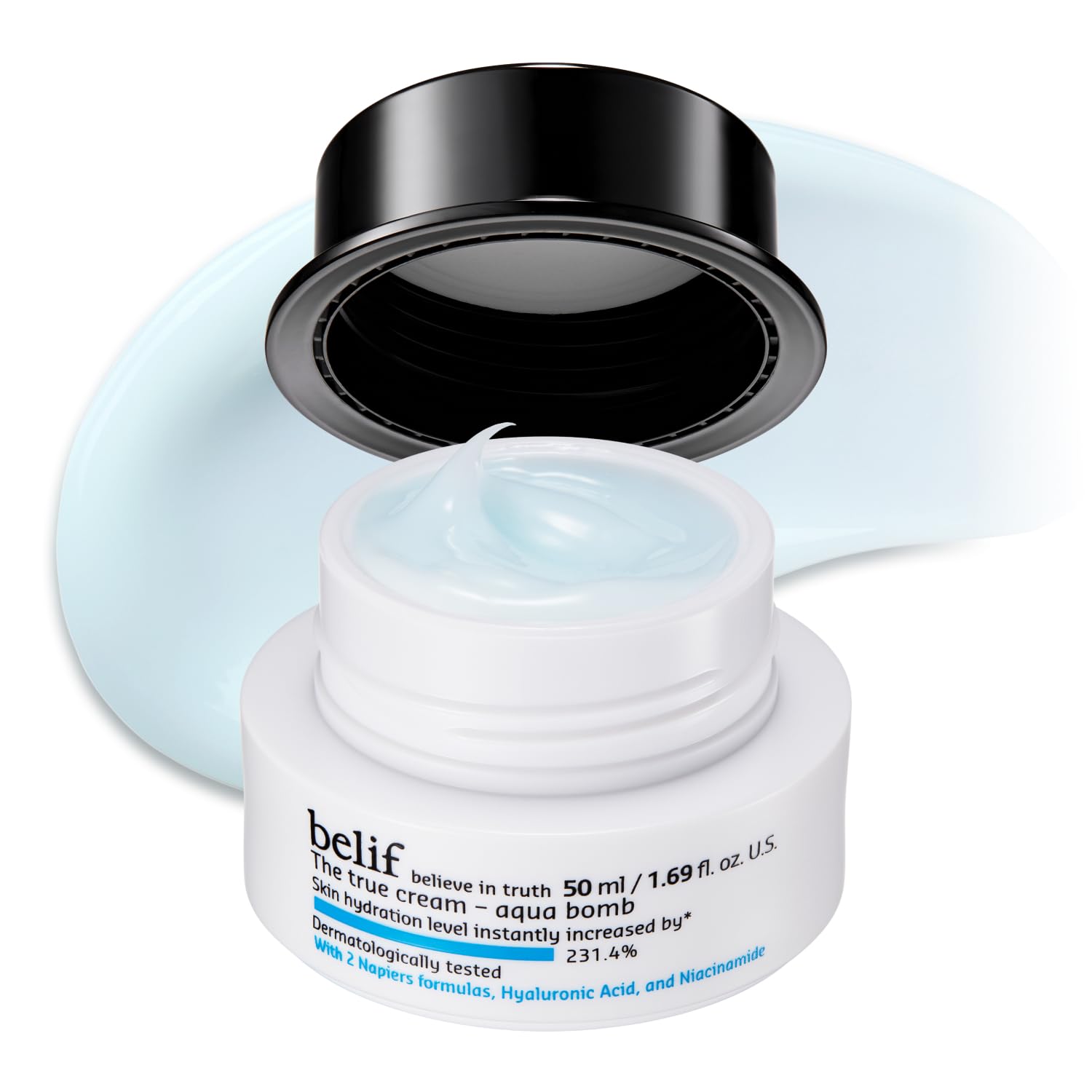 belif Aqua Bomb – Daily Niacinamide Hydrating Moisturizer, Lightweight Plumping Facial Cream with Hyaluronic Acid & Squalane, Cooling Effect belif buy supplements canada