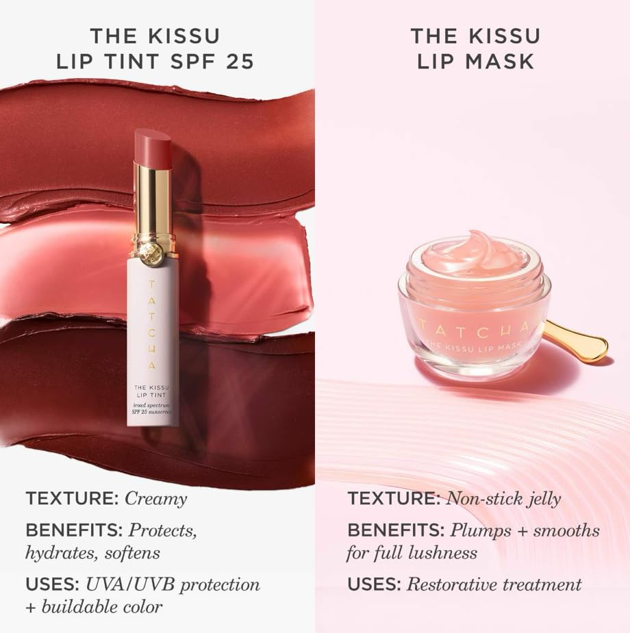 Tatcha Kissu Lip Mask | Overnight Lip Mask, Visibly Plumps and Softens for Lush Lips, 9.0 G | 0.32 oz TATCHA buy supplements canada