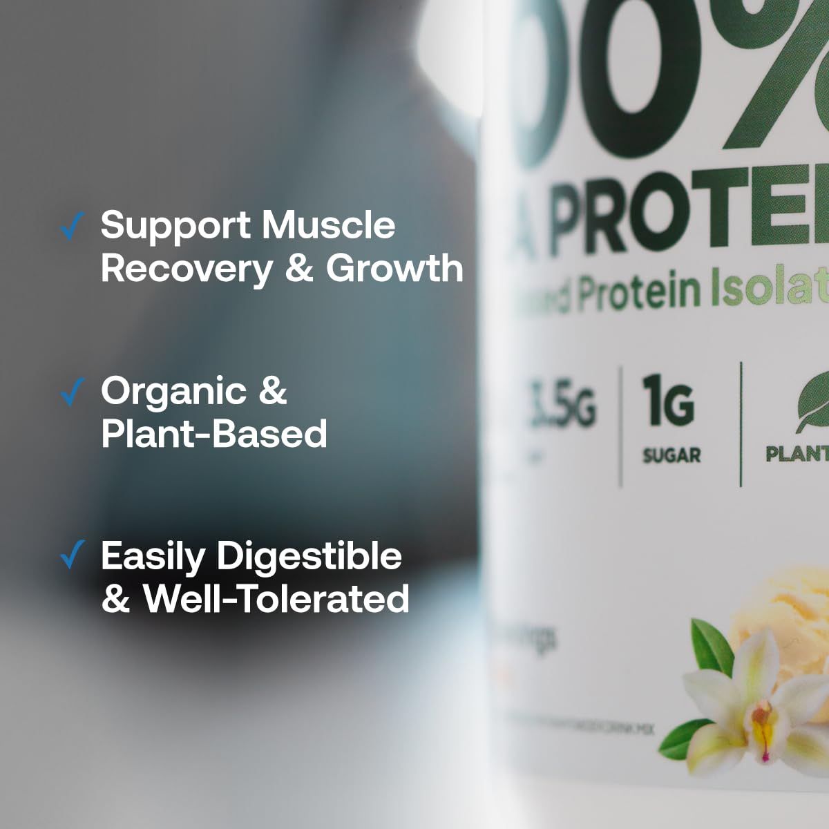 Transparent Labs 100% Pea Protein Powder - 28g Organic Plant Protein per Serving, Clean Pea Isolate Powder, USDA Organic, Vegan, Gluten-Free, Sugar-Free, Non-GMO - 30 Servings, Chocolate Transparent Labs buy supplements canada