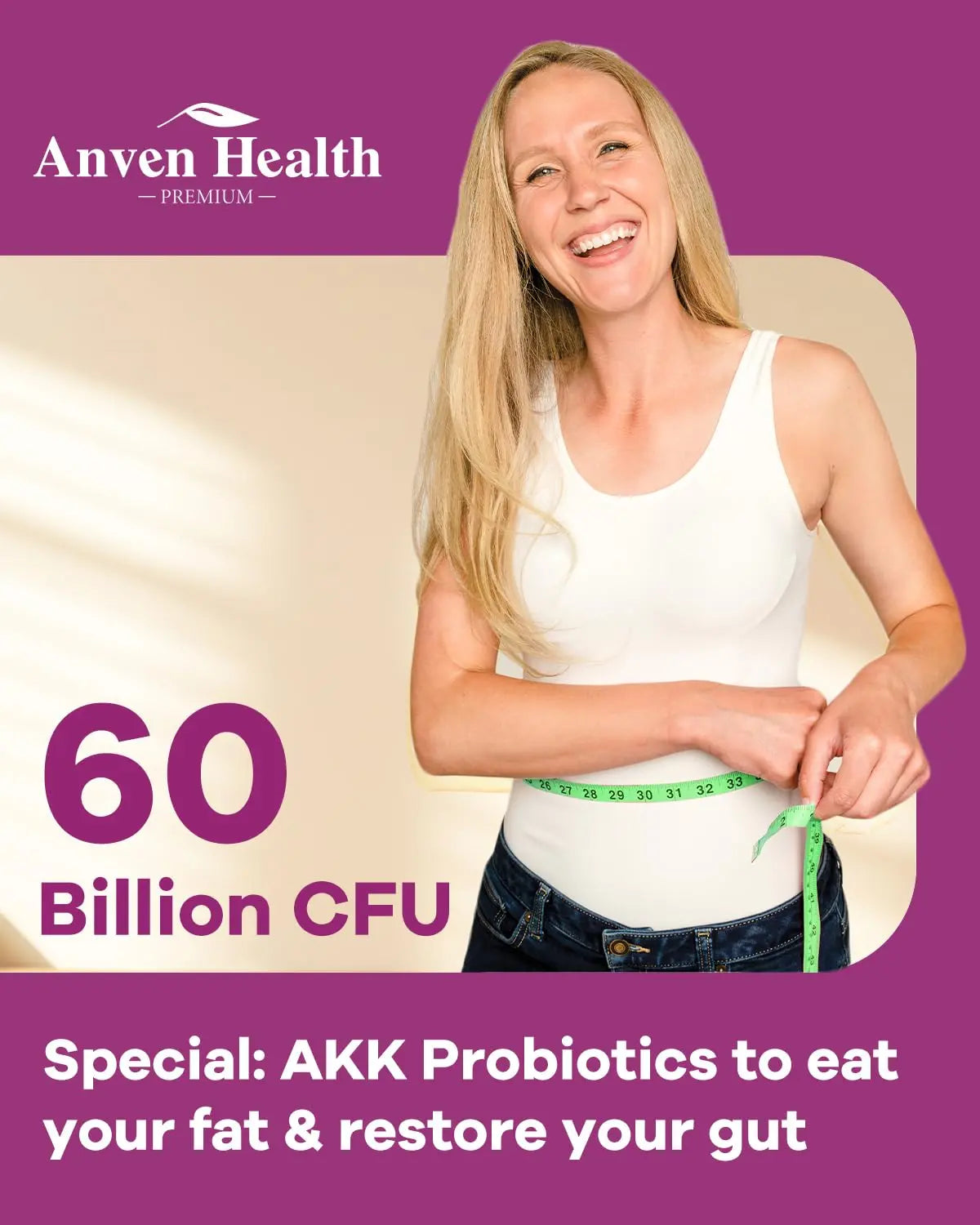 Spermidine 20mg + Fisetin 300mg + Akkermansia for Women丨Cellular Renewal, Metabolic & Gut Health Anven Health buy supplements canada