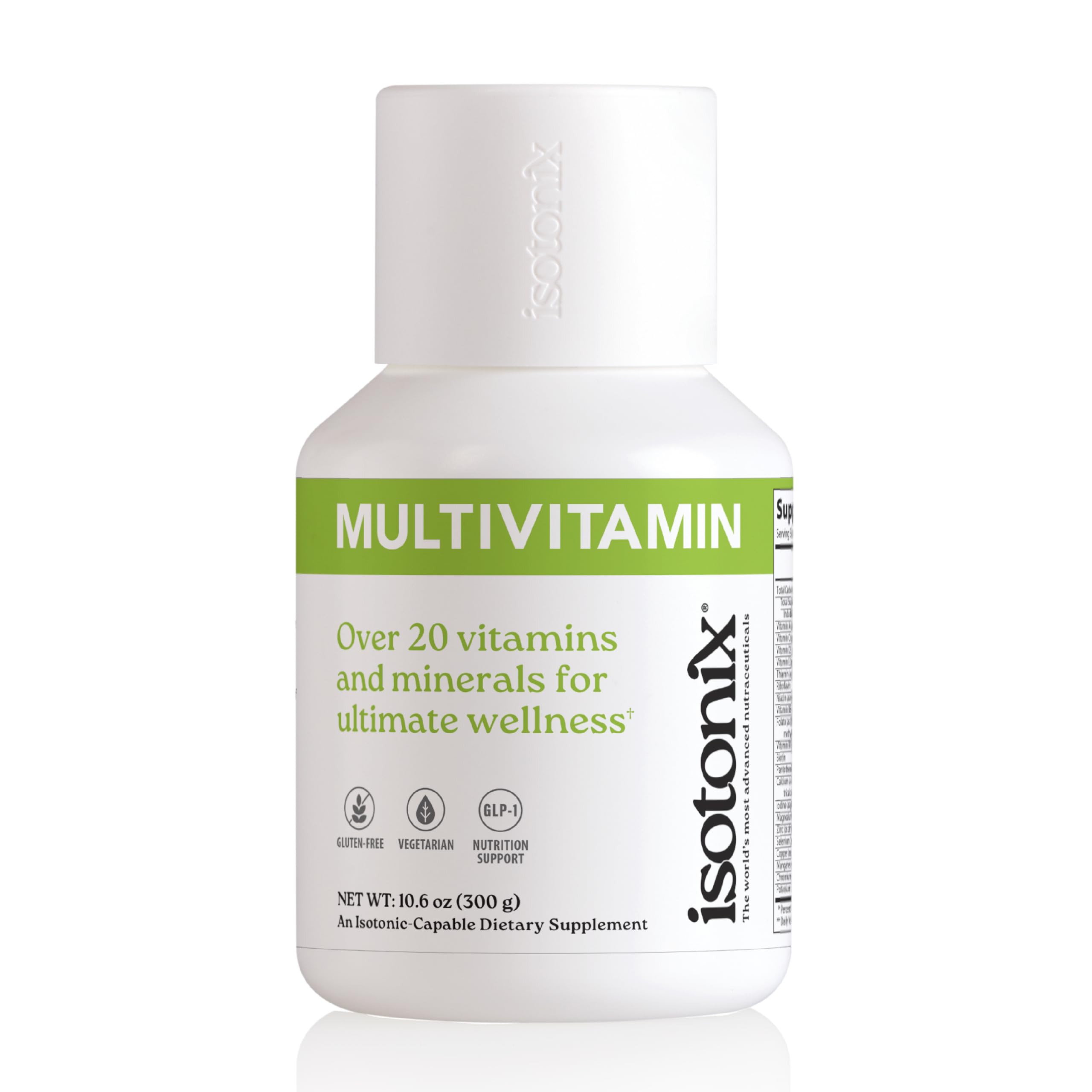 Isotonix Multivitamin Powder Without Iron – Methylated B Vitamins, Antioxidant & Mineral Support – Fast-Mix Isotonic Delivery – Vegetarian, Gluten-Free, Non-GMO – Natural Fruit Flavor – 90 Servings Isotonix buy supplements canada