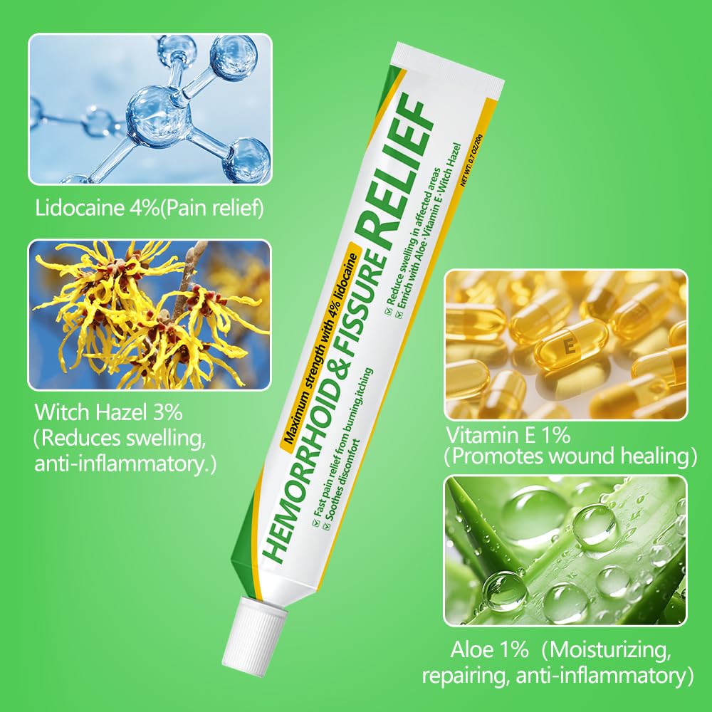 Dr.Goddyik Hemorrhoids and Fissure Relief Cream,Hemorrhoid Ointment for Hemorrhoid Treatment Fast Acting Relief of Pain, Swelling Dr.Goddyik buy supplements canada