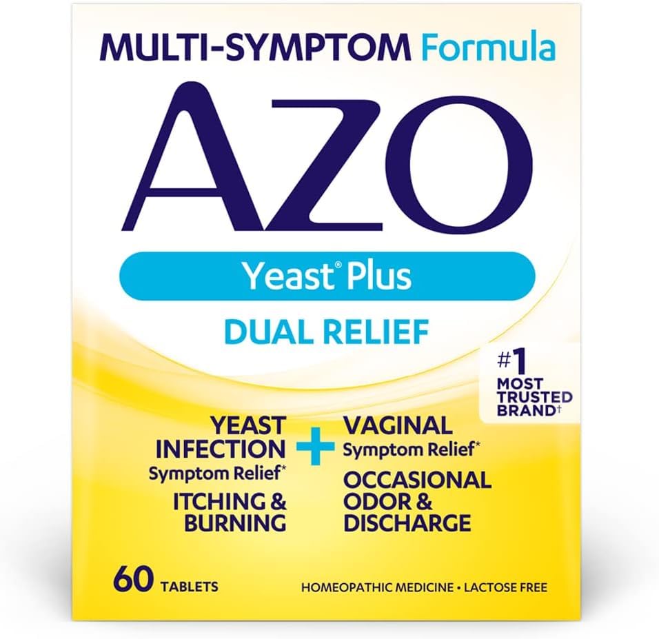 AZO Urinary Pain Relief Maximum Strength (24 Count) Fast Relief of UTI Pain, Burning & Urgency Yeast Plus AZO buy supplements canada