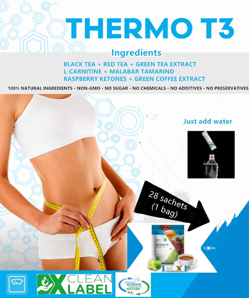 FuXion Thermo T3,Delicious Lemon Tea Flavor(Thermo TT3, 28 Sachets) CHNLML buy supplements canada