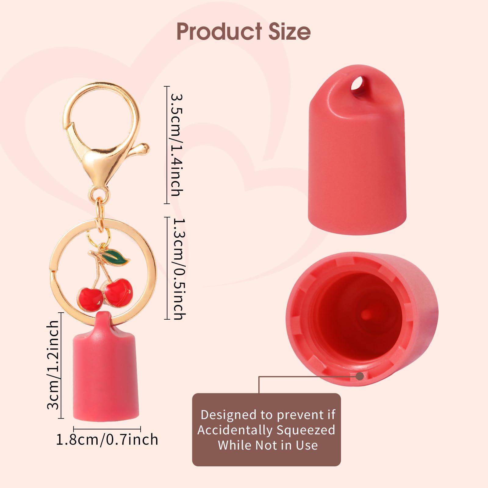 Limpskys keychain cap for Summer Fridays 0.5 Oz Lip Balm,lip gloss cap keychain（No Lip Balm） Limpskys buy supplements canada