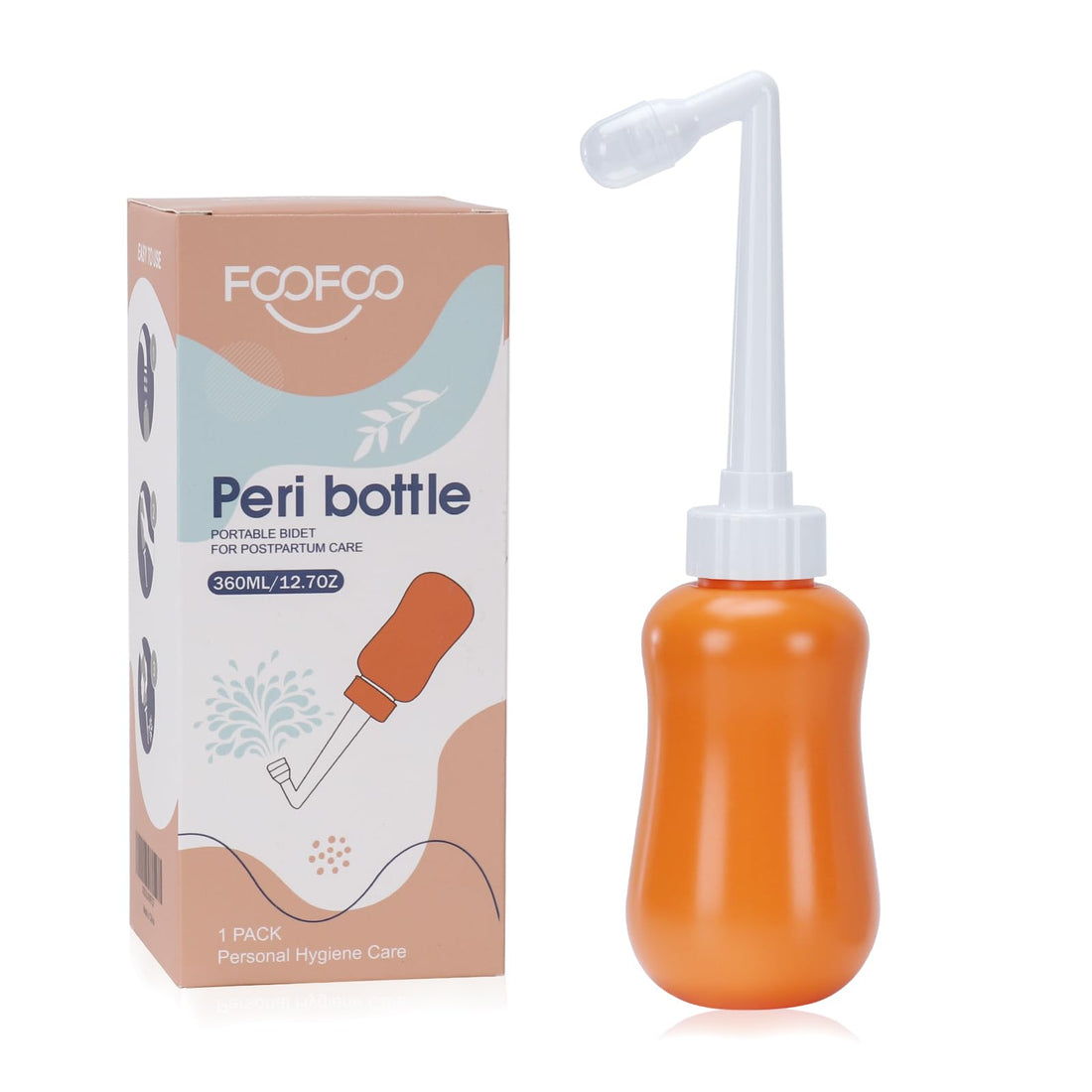 Peri Bottle for Postpartum Care, for Postpartum Essentials, Feminine Care Orange FOOFOO buy supplements canada