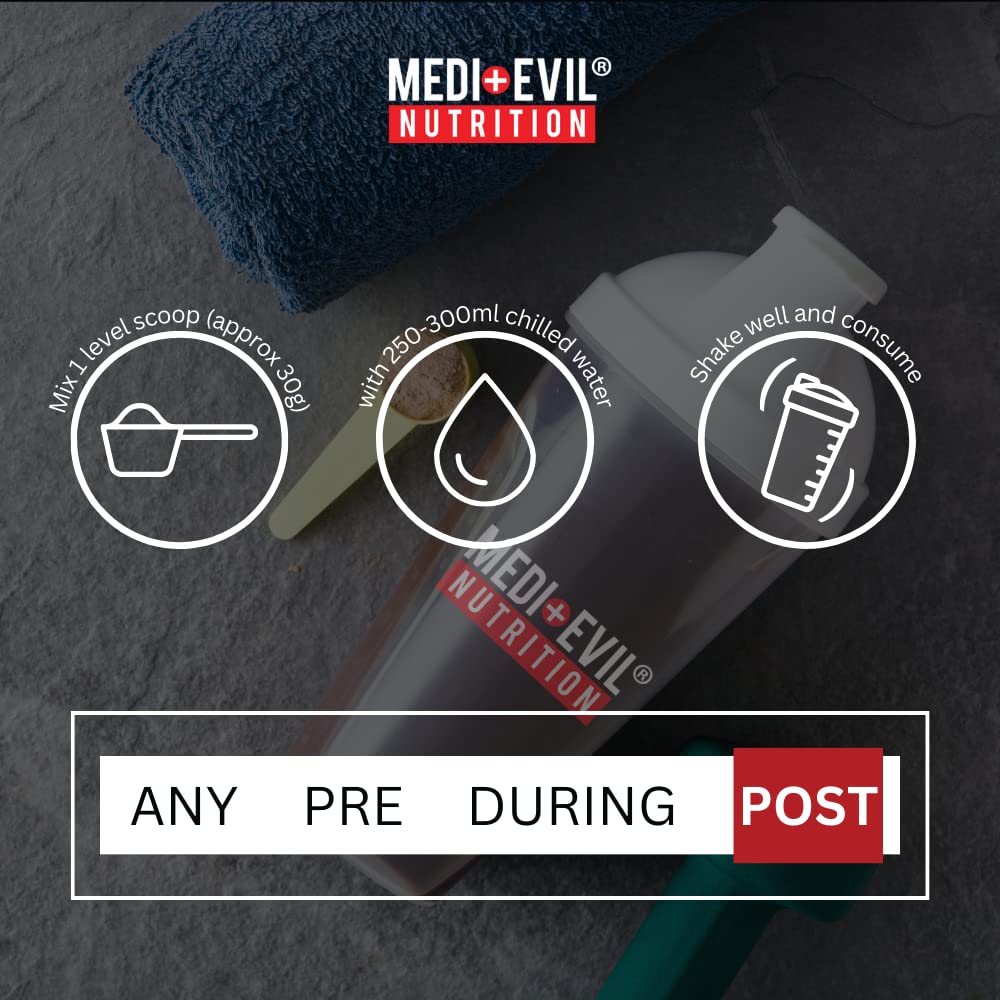 Medi-Evil Nutrition Whey Dynamic Protein, Triple Chocolate Flavour, 600g, 20 Servings Medi-Evil buy supplements canada