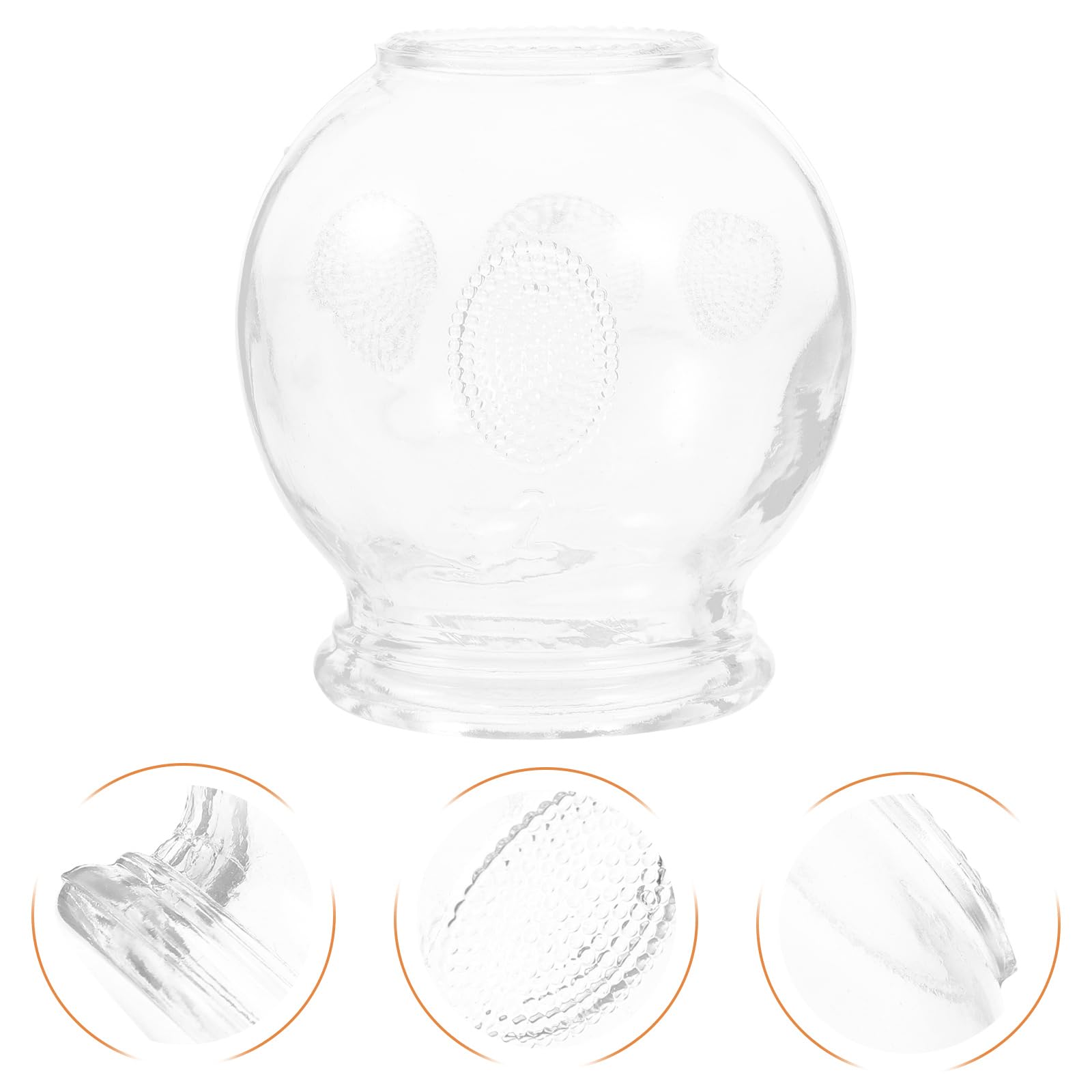 Healvian 8pcs Glass Fire Chinese Acupoint Cupping Glass Cupping Device Body Care Cupping Suction Healvian buy supplements canada