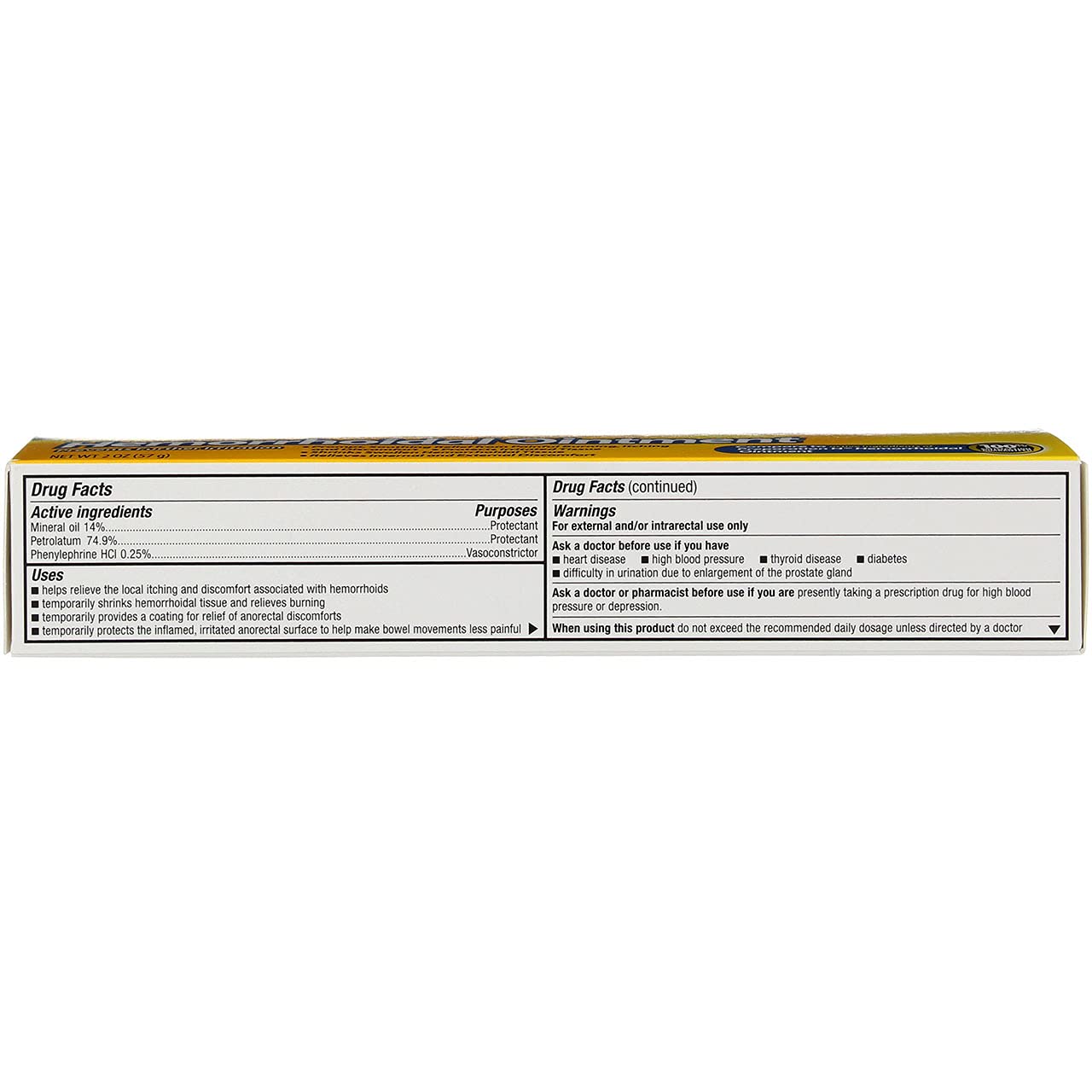GoodSense Hemorrhoidal Ointment, Phenylephrine HCl, Petrolatum, Mineral oil, Relief from Burning, Itching and Discomfort of Hemorrhoids, 2 Ounces GoodSense buy supplements canada