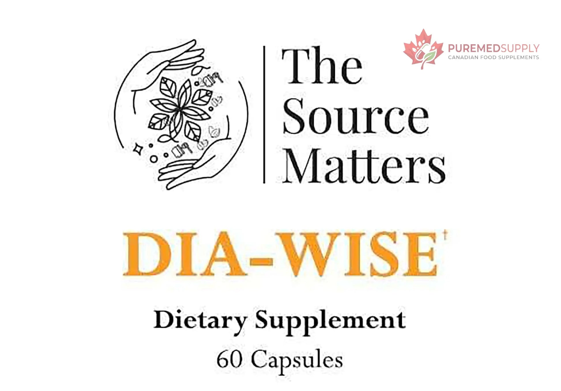 The Source Matters Dia-Wise Metabolic Health Supplement | Alpha Lipoic Acid, Cinnulin Capsules, Biotin, Chromium, Vanadyl Sulfate, Vitamin B for AMPK Activation (60 Count) THE SOURCE MATTERS buy supplements canada