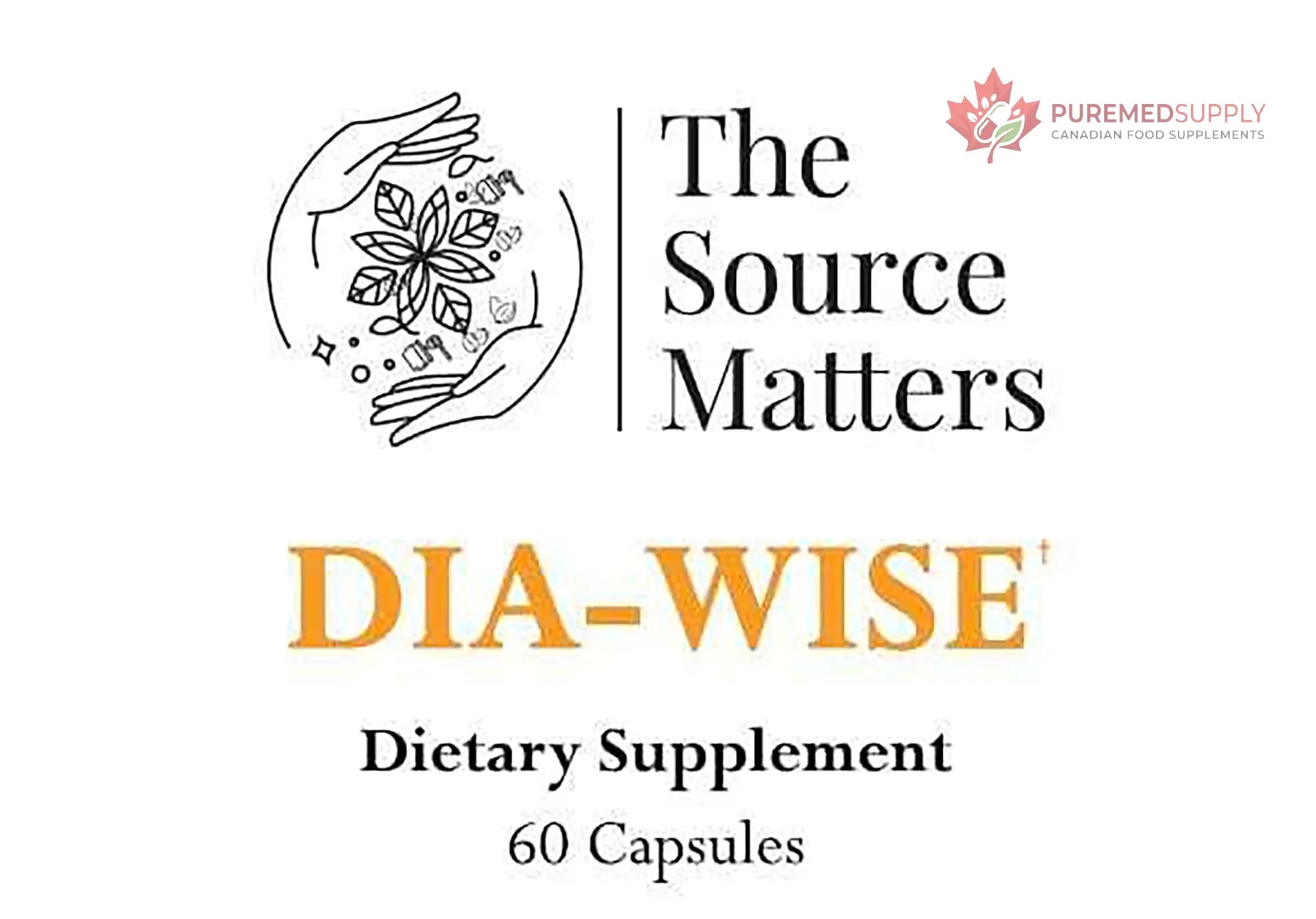 The Source Matters Dia-Wise Metabolic Health Supplement | Alpha Lipoic Acid, Cinnulin Capsules, Biotin, Chromium, Vanadyl Sulfate, Vitamin B for AMPK Activation (60 Count) THE SOURCE MATTERS buy supplements canada