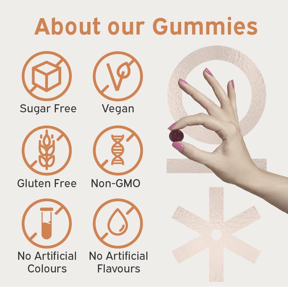 Nutriburst - Vegan Collagen Revive Gummies - Biotin (100µg), Hyaluronic Acid (100mg) + Vitamin C (80mg) Nutriburst buy supplements canada