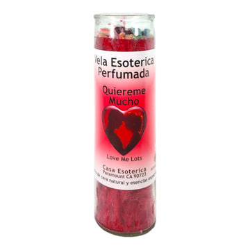 Love ME Lots-Palm Wax Spiritual Intention Spell Candle-[RED] | Vela CASA ESOTERICA PERFUMADA MAGICK SPACE buy supplements canada