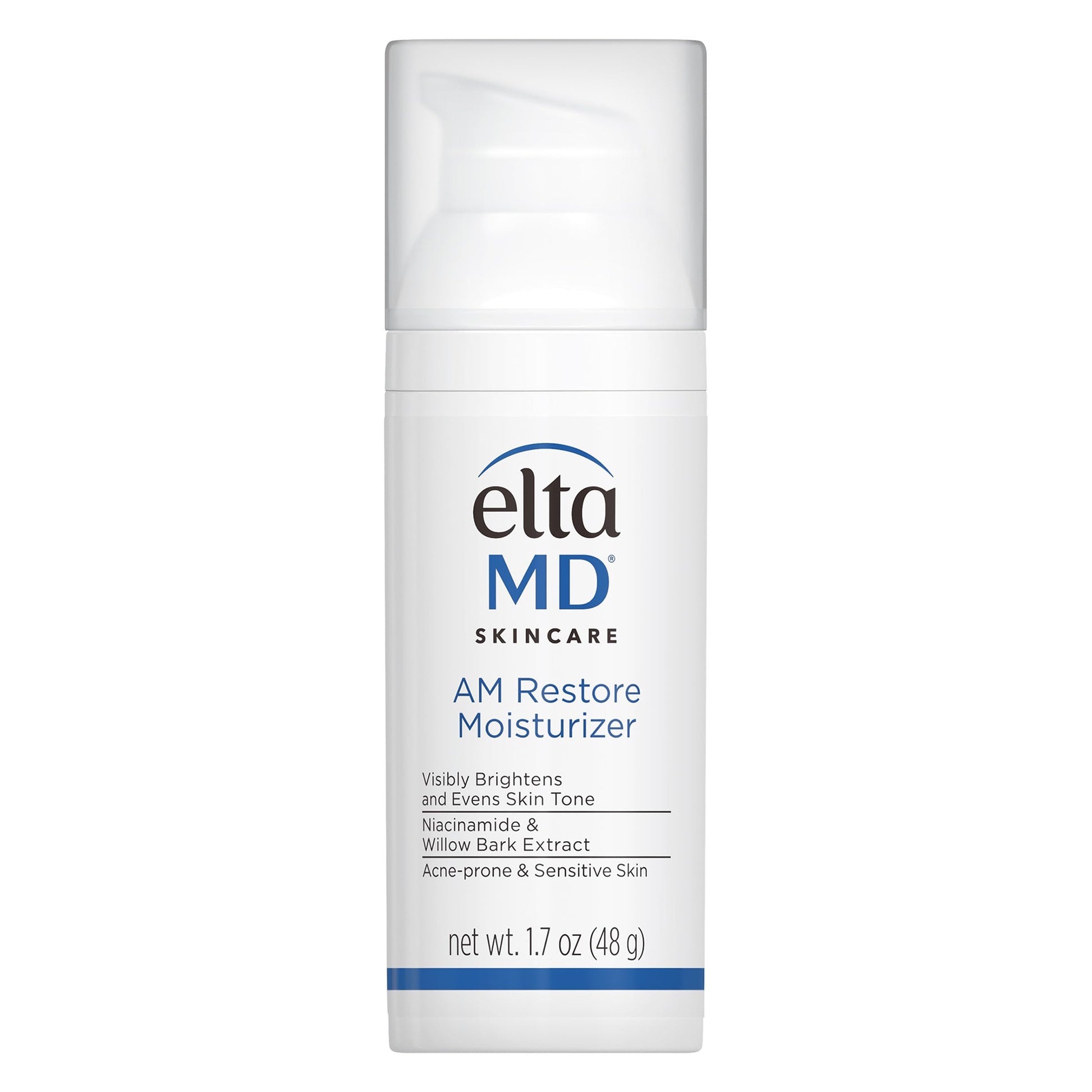 EltaMD AM Restore Face Moisturizer for Women and Men, Light Moisturizer Face Cream, Made with Niacinamide and Hyaluronic Acid, 1.7 oz Pump EltaMD buy supplements canada