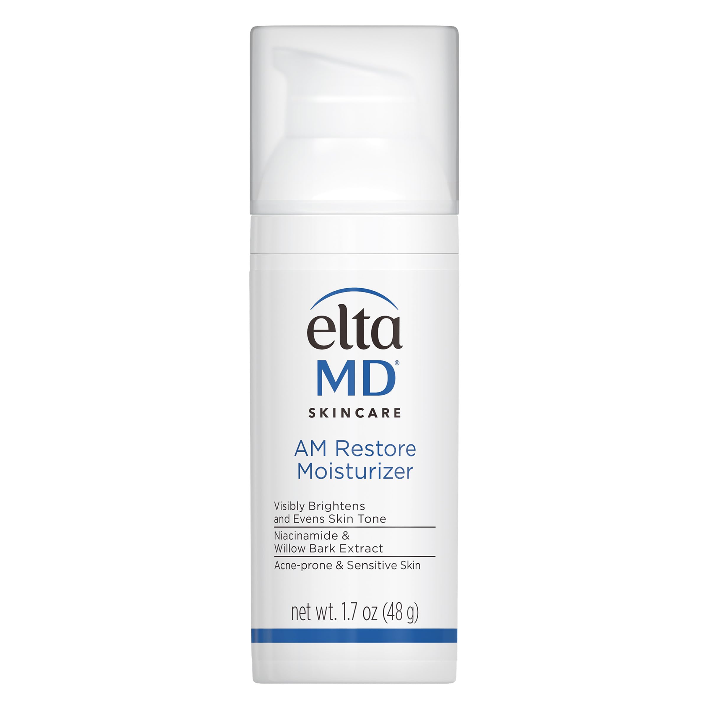 EltaMD AM Restore Face Moisturizer for Women and Men, Light Moisturizer Face Cream, Made with Niacinamide and Hyaluronic Acid, 1.7 oz Pump EltaMD buy supplements canada