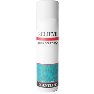 Plantlife Arnica Relieve Balm - Made with Arnica and 100% Pure Essential Oils - Relieve Products are a Homeopathic Solution for Everyday Use - Works Quickly and Effectively - Made in California Plantlife buy supplements canada