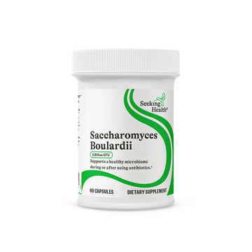 Seeking Health Saccharomyces Boulardii - Gentle Digestive Support for Healthy Bowel Movements* - Supports a Good GI Tract Environment & Microbiome While Traveling* Seeking Health buy supplements canada