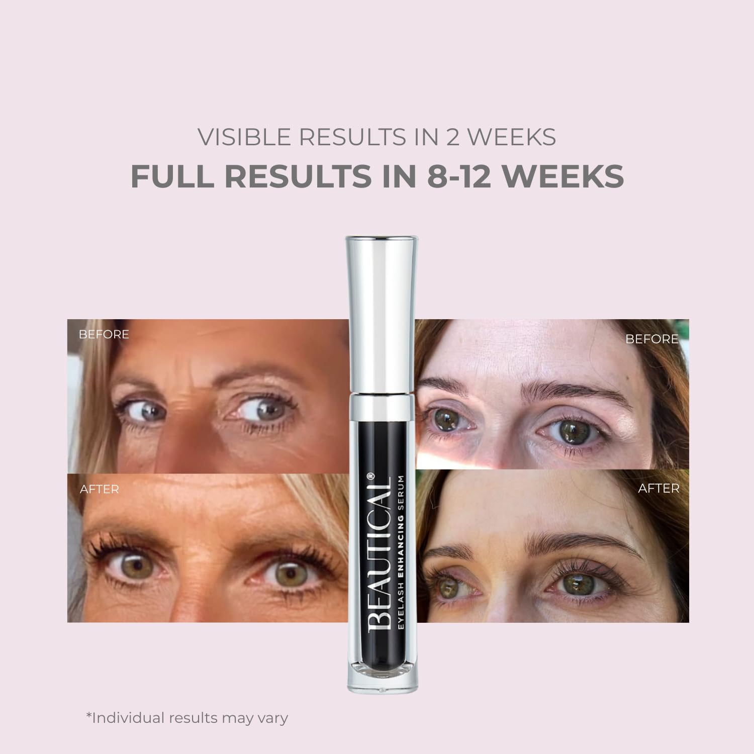 BEAUTICAL Eyelash Serum – Lash Enhancing & Conditioning Formula with Botanical Ingredients for the Appearance of Fuller, Shinier & Healthier-Looking Lashes – Nourishing Lash Care, 3ml BEAUTICAL buy supplements canada