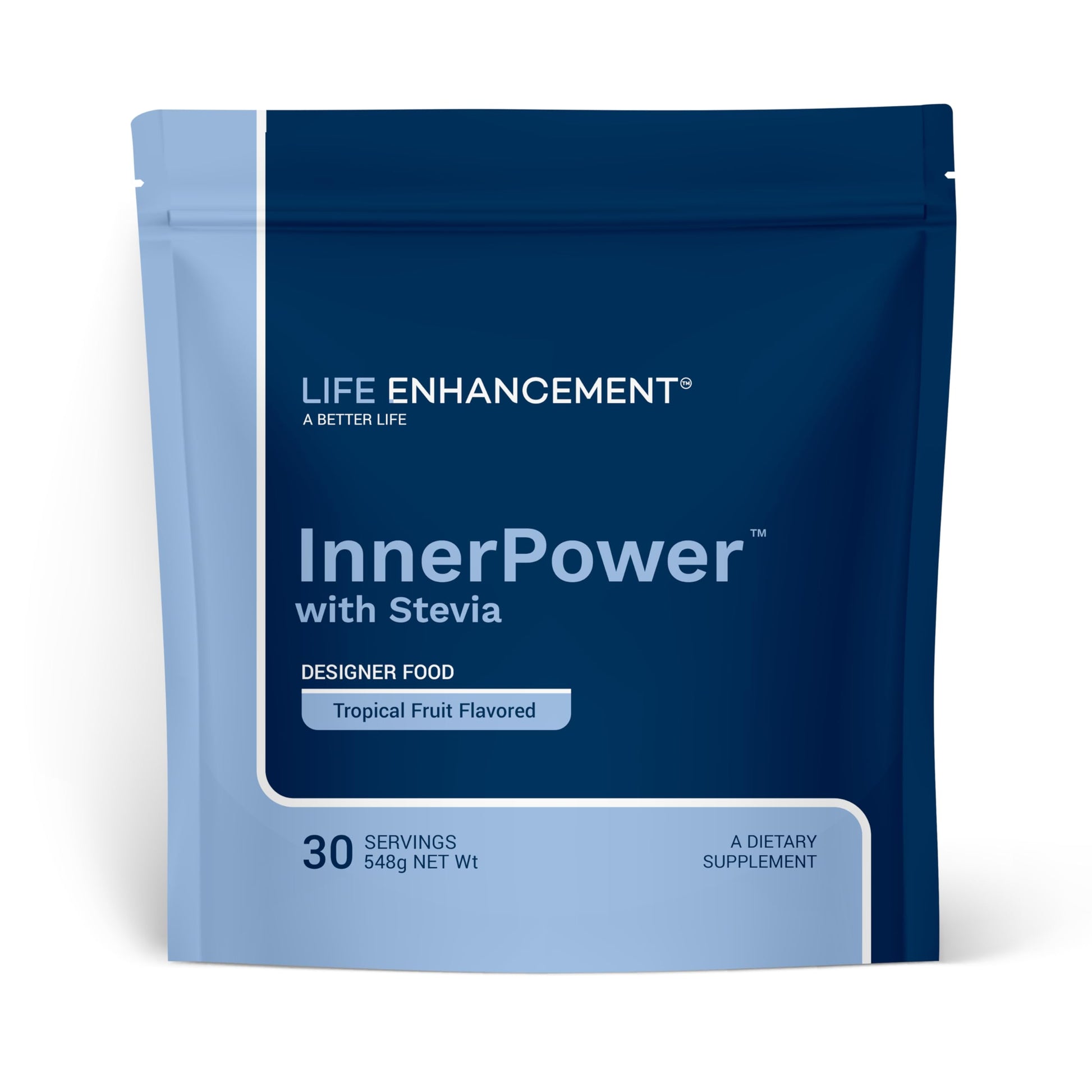 Life Enhancement InnerPower with Stevia |Amino Acids, B Vitamins, Choline, Folate, Minerals, and More | 30 Servings Life Enhancement buy supplements canada