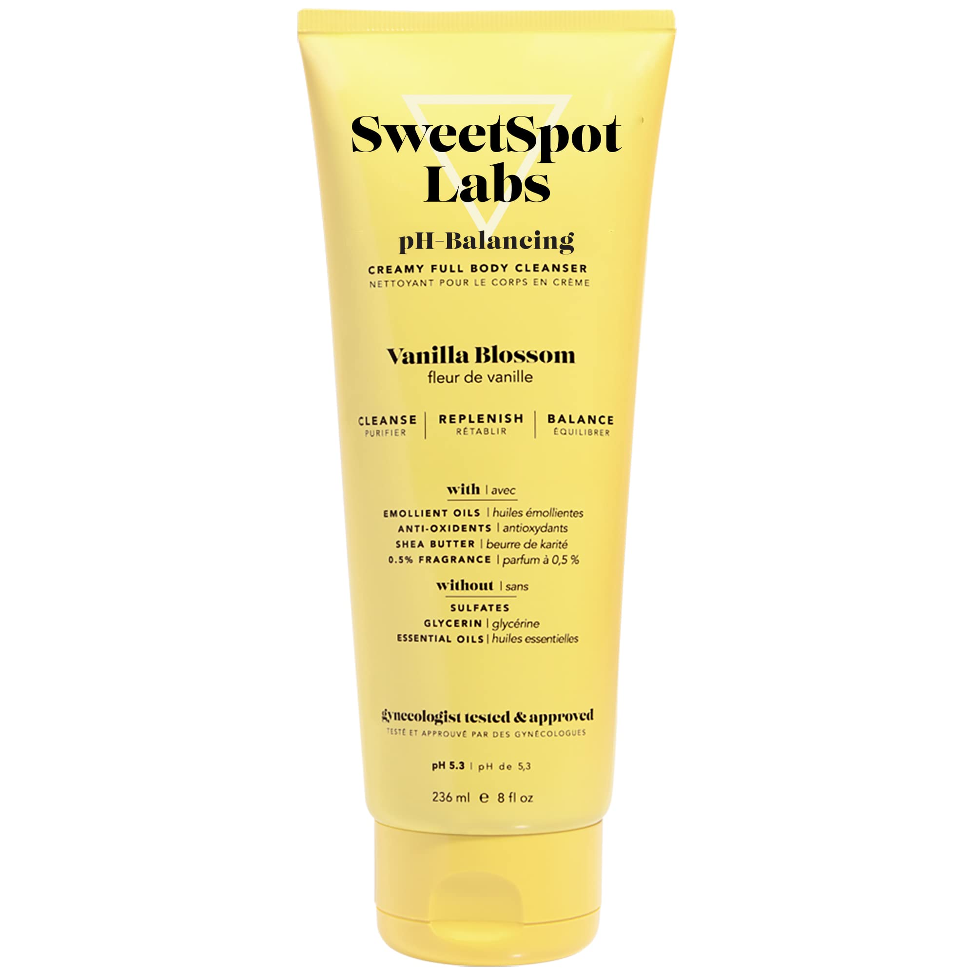 SweetSpot Labs Feminine Wash, Gentle Vanilla Blossom Scent, with Shea Butter and Aloe Vera, Sulfate Free SweetSpot Labs buy supplements canada