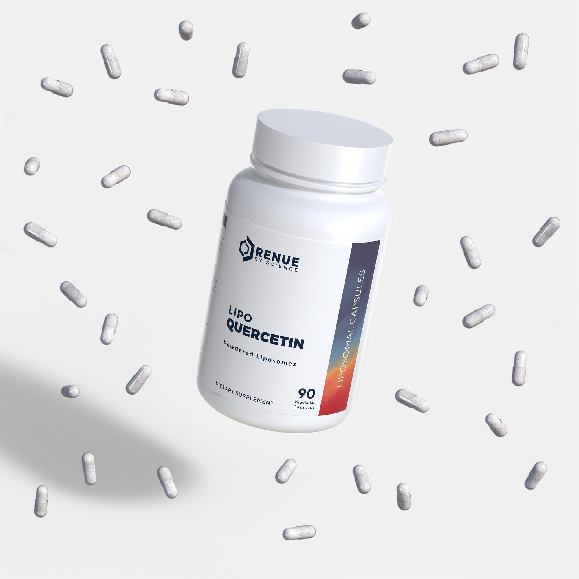 Renue By Science Quercetin | High Strength Liposomal Quercetin Supplements | 90 Quercitin Capsules - 150mg Quercetin per Serving | Non-GMO | Made in The USA & Third-Party Tested Renue By Science buy supplements canada