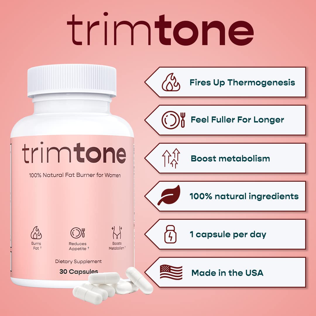 Trimtone Pills, 100% Natural Weight Management Formula for Women, Mood & Energy Trimtone buy supplements canada