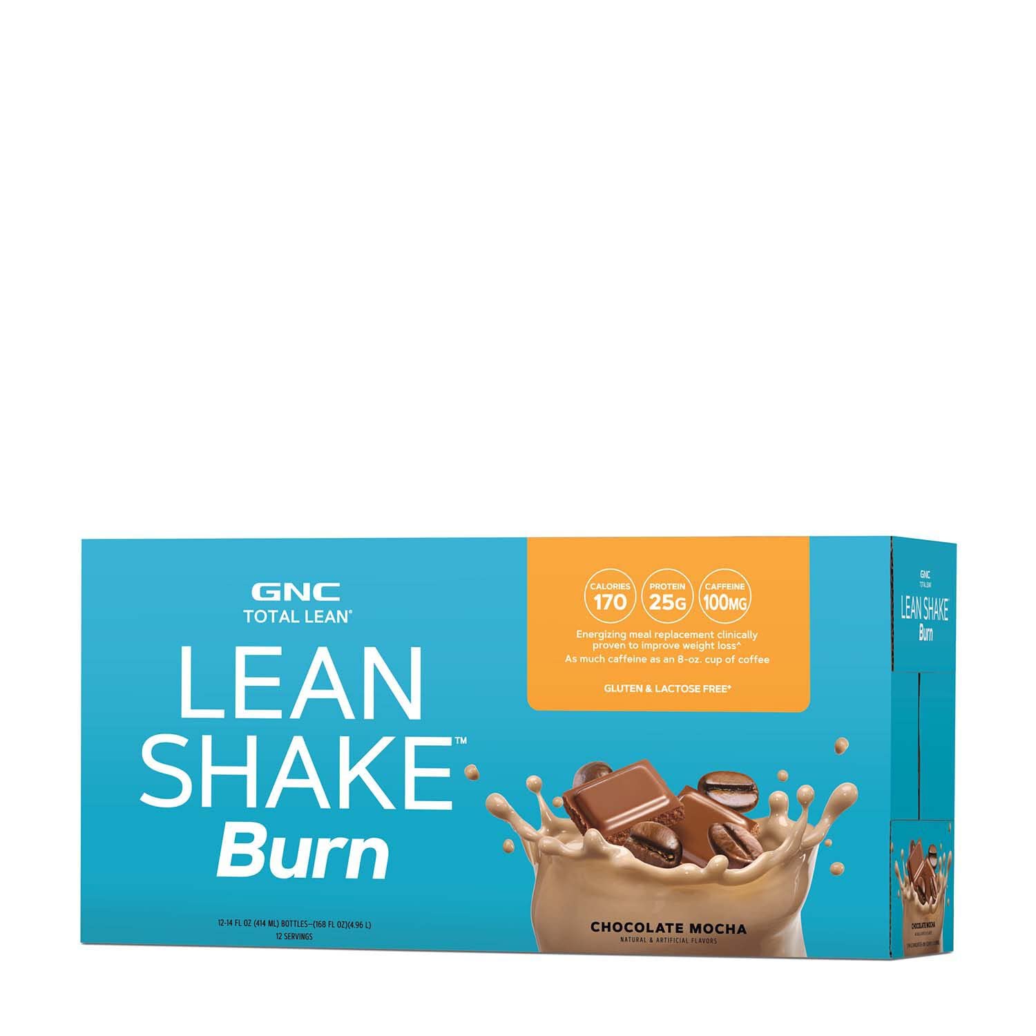 GNC Total Lean Lean Shake Burn - Chocolate Mocha GNC buy supplements canada