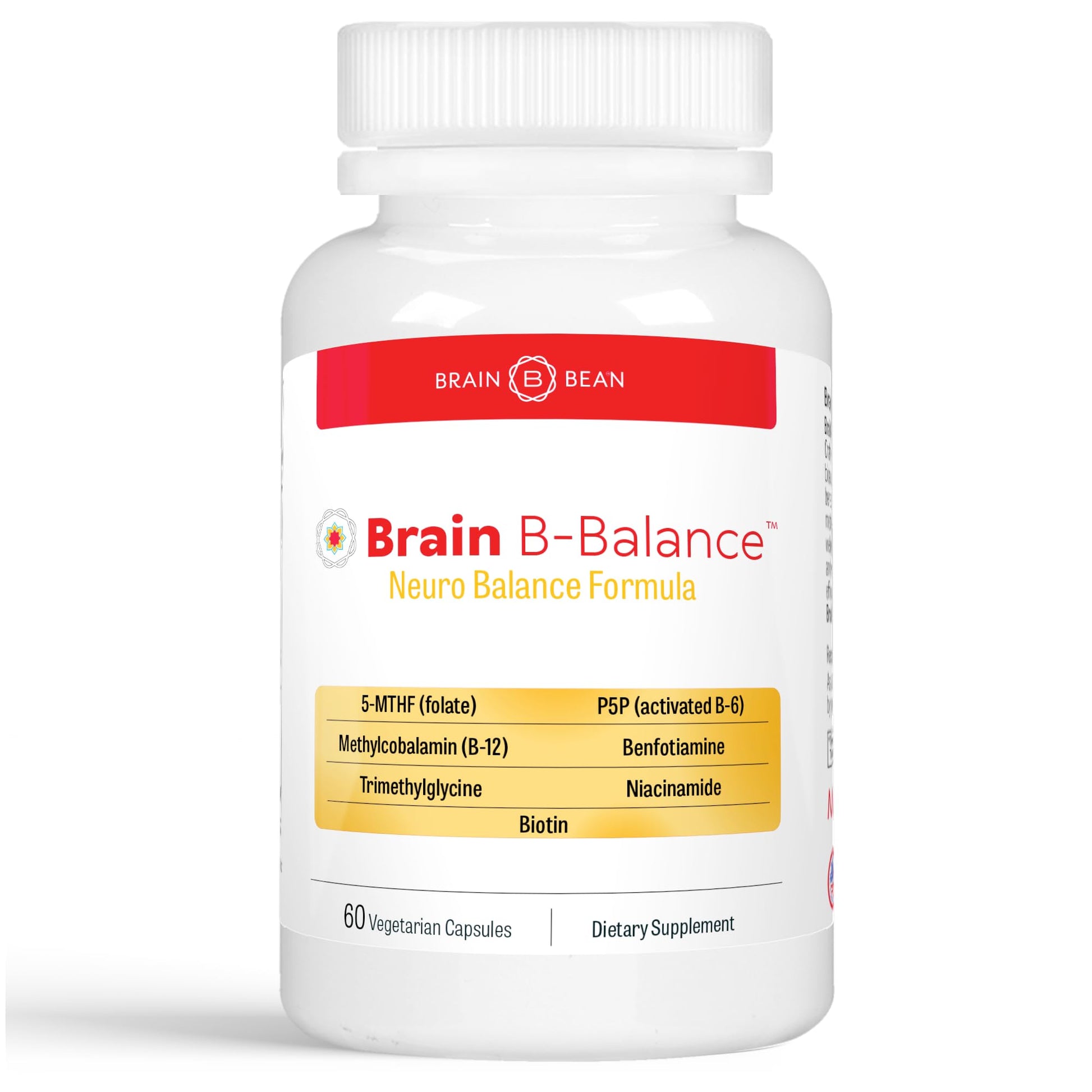 Brain B Balance: Methylated Multivitamin - Methylated B Complex Neurobalance Formula - Methylfolate Supports Mood Brain Bean buy supplements canada