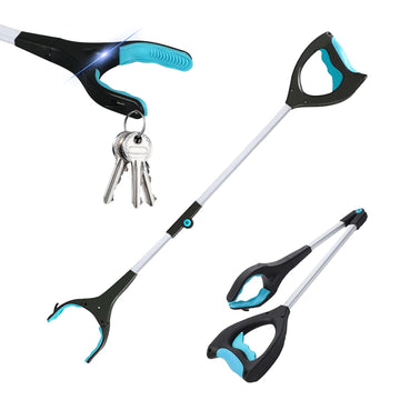 Grabber Reacher Tool, 32" Pick Up Stick Grabber with LED for Elderly and Lightweight Trash Picker Campsie buy supplements canada