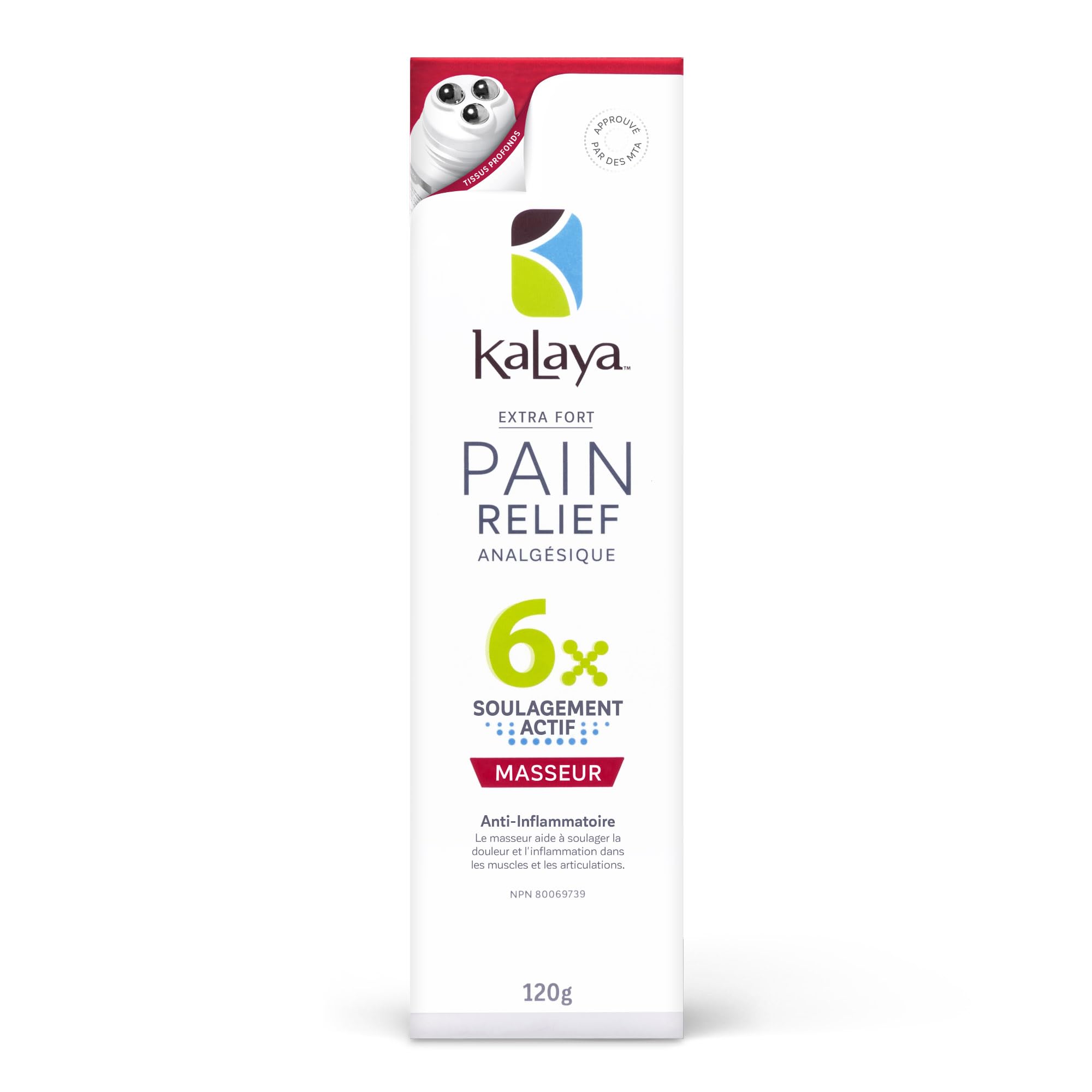 Kalaya Pain Relief Cream with Arnica – Fast-Acting Joint & Muscle Pain Relief – 6 Natural Ingredients – No-Mess Applicator – RMT-Inspired Design – Dermatologist Tested – 4.2 oz Kalaya Naturals buy supplements canada
