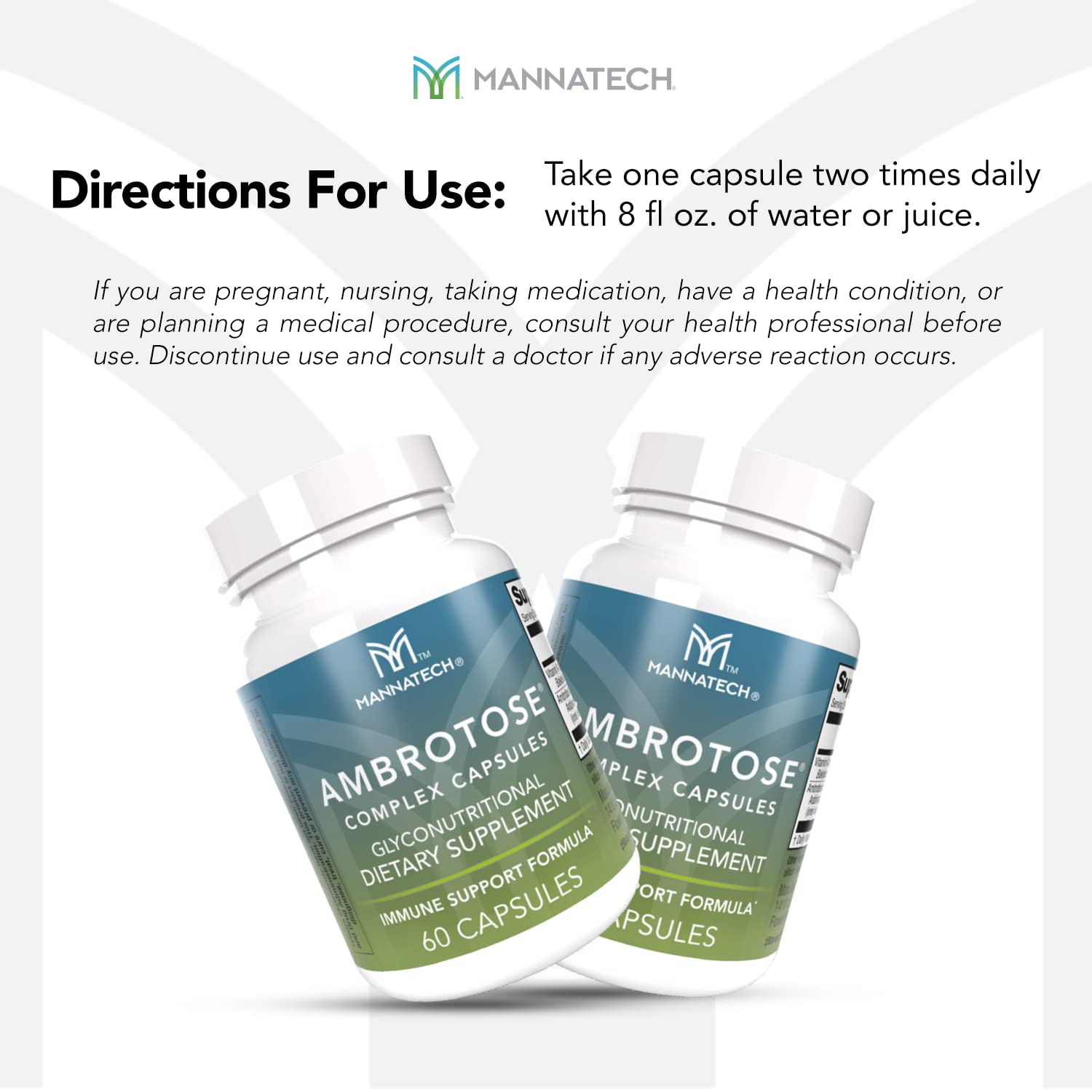 Mannatech® Ambrotose® Complex 60 Capsules Mannatech buy supplements canada