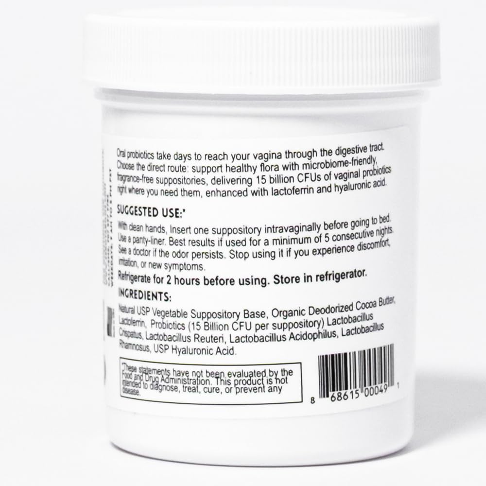 zerotaboos: Lactoferrin, Probiotics, Hyaluronic Acid - Feminine Care Rebalancing Suppository zerotaboos buy supplements canada