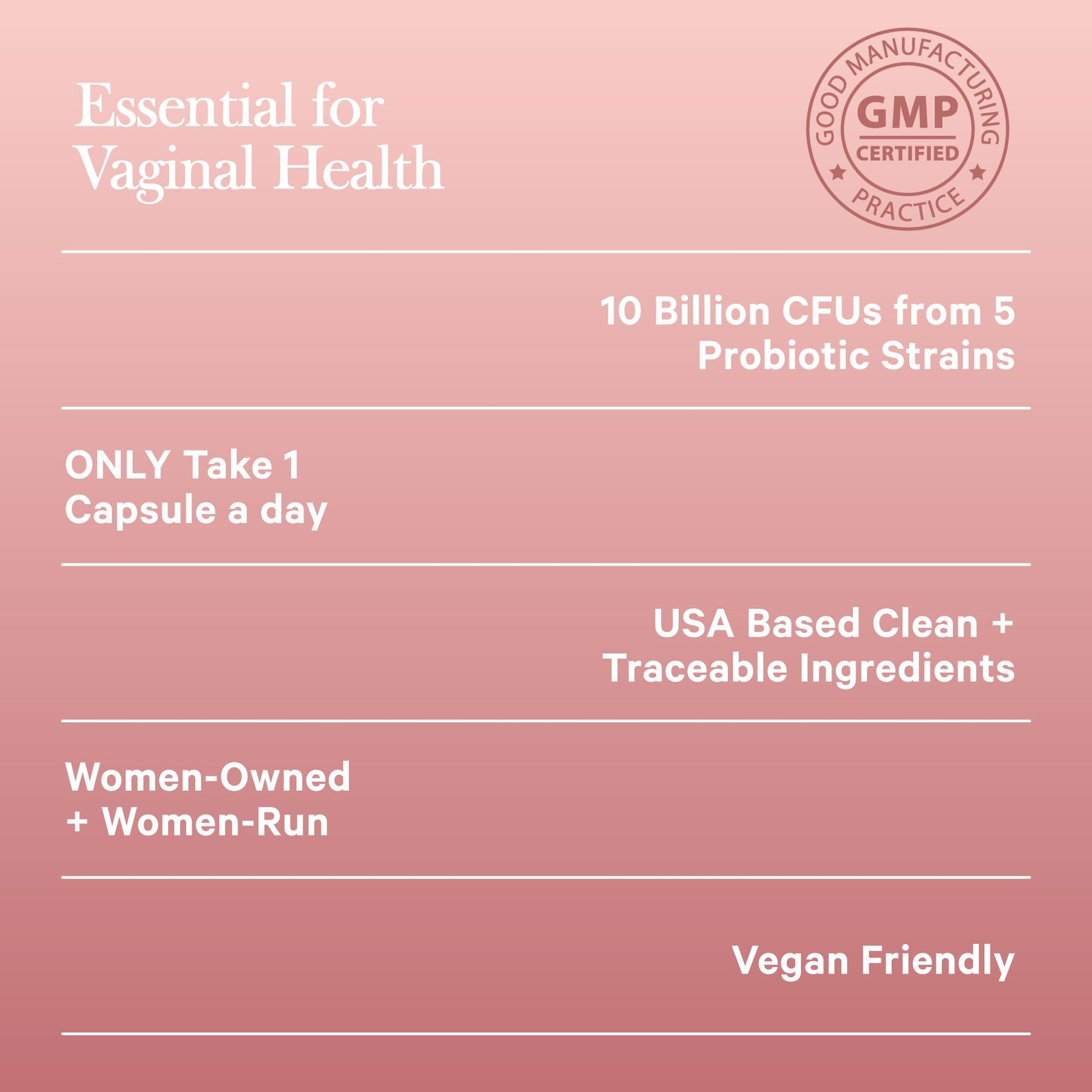Amy Suzanne Vaginal Probiotics for Women - 10 Billion CFU Probiotic for pH Balance and Urinary Tract Health Amy Suzanne buy supplements canada