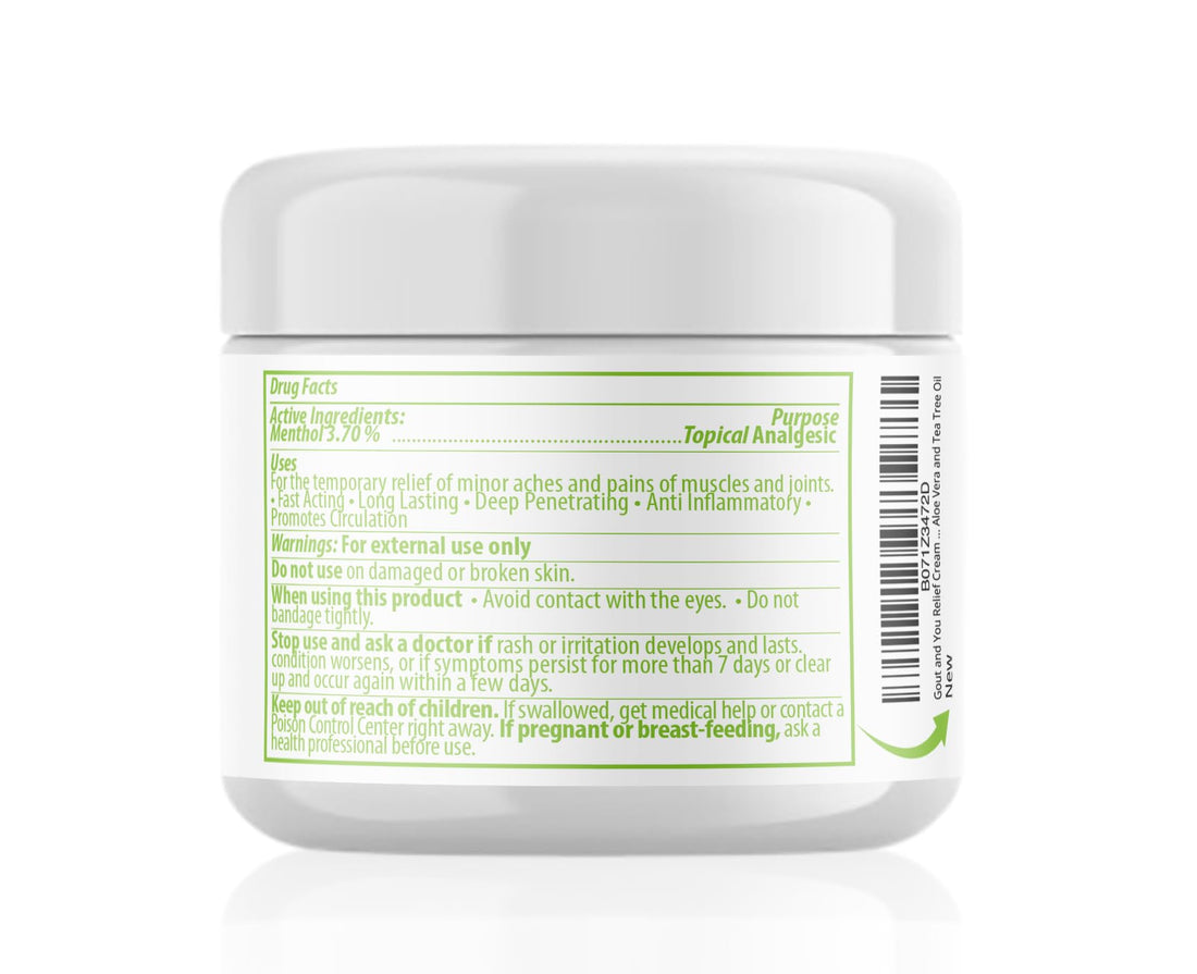Nutrigout and Joint & Muscle Relief Cream Gout and You buy supplements canada