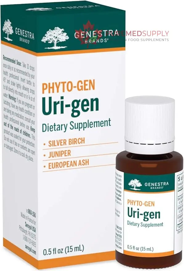 Genestra Brands Uri-gen | Silver Birch, Juniper, and European Ash Herbal Supplement | 0.5 fl. oz. Genestra Brands buy supplements canada