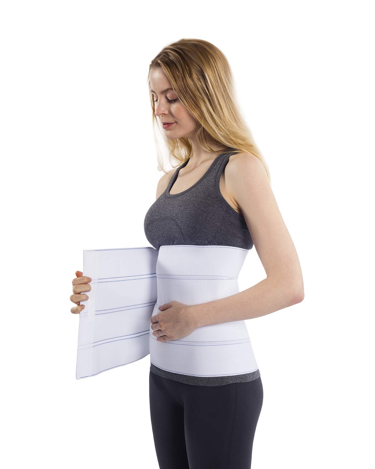 NYOrtho Abdominal Binder Lower Waist Support Belt - Compression Wrap for Men and Women NYOrtho buy supplements canada
