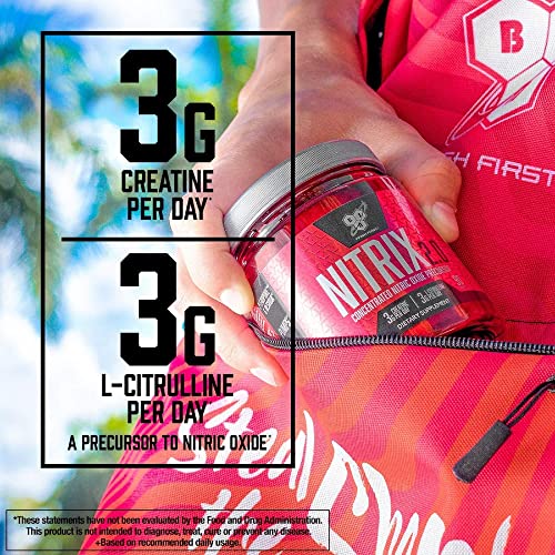 BSN NITRIX 2.0 - Nitric Oxide Precursors, 3g Creatine, 3g L Citrulline - Supports Workout BSN buy supplements canada