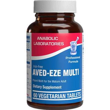 Iron Free Multivitamin for Women 50 and Over - Gentle Easy to Digest Over 50 Multivitamin for Men & Women with 30 Nutrients for Comprehensive Wellness & Immune Support Anabolic Laboratories buy supplements canada