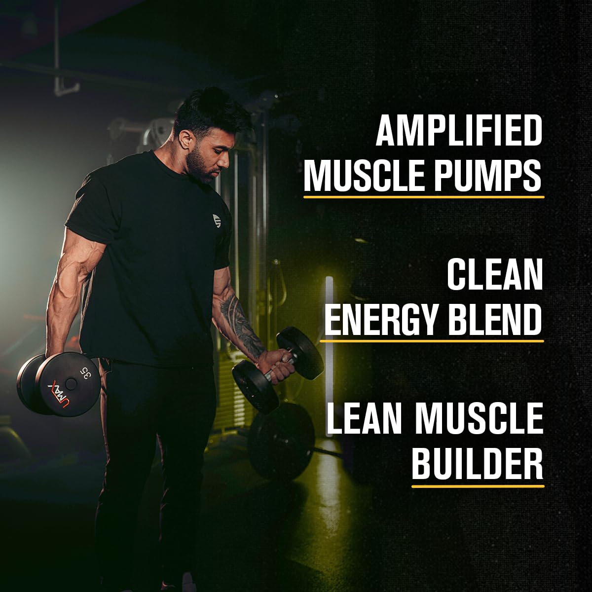 Jacked Factory Nitrosurge Build Pre Workout with Creatine for Muscle Building - Con Cret Creatine Powder & elevATP for Intense Energy, Powerful Pump Jacked Factory buy supplements canada