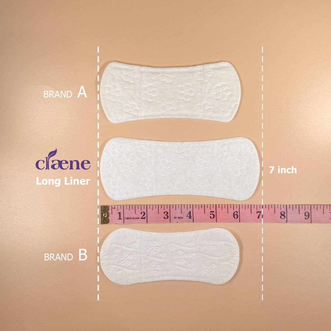 Claene Organic Cotton Panty Liners, Unscented, Thin, Cruelty-Free, Daily, Breathable Organic Panty CLAENE buy supplements canada
