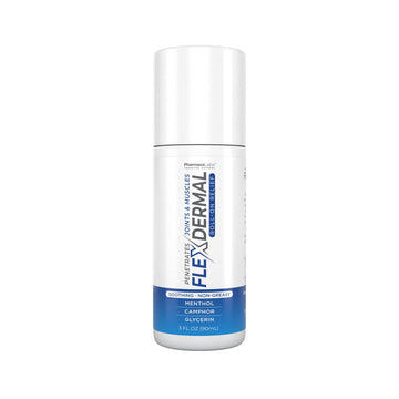 Flexdermal Topical Joint Relief Cream - Relieves Minor Aches and Discomfort in Muscles & Joints - Promotes Comfort, Mobility & Flexibility - Contains Menthol - Roll-On Gel - 3 fl oz (Pack of 1) Flexdermal buy supplements canada