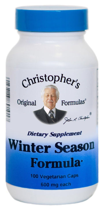 Christopher's Original Formulas Winter Season Formula, 100 Vegetarian Capsules Christopher's Original Formulas buy supplements canada