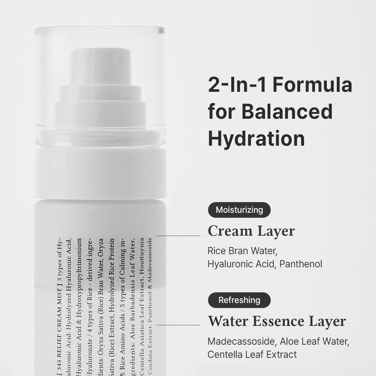 Dr.Althea 345 Relief Cream Mist | Hydrating Facial Mist with Rice Extract | Soothing Care for Sensitive Skin Dr.Althea buy supplements canada