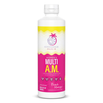 Liquid Multivitamins for Women Immune Support Supplement Liquid Vitamins for Women Multi | with B Vitamins D3 Lions Mane Ginseng Curcumin MCT Oil | Sunwarrior buy supplements canada