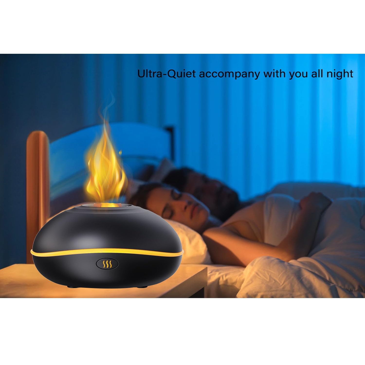 Lotnafee Colorful Flame Fire Diffuser Humidifier, Upgraded Scent Diffuser for Essential Oils Home,Office,Yoga Lotnafee buy supplements canada