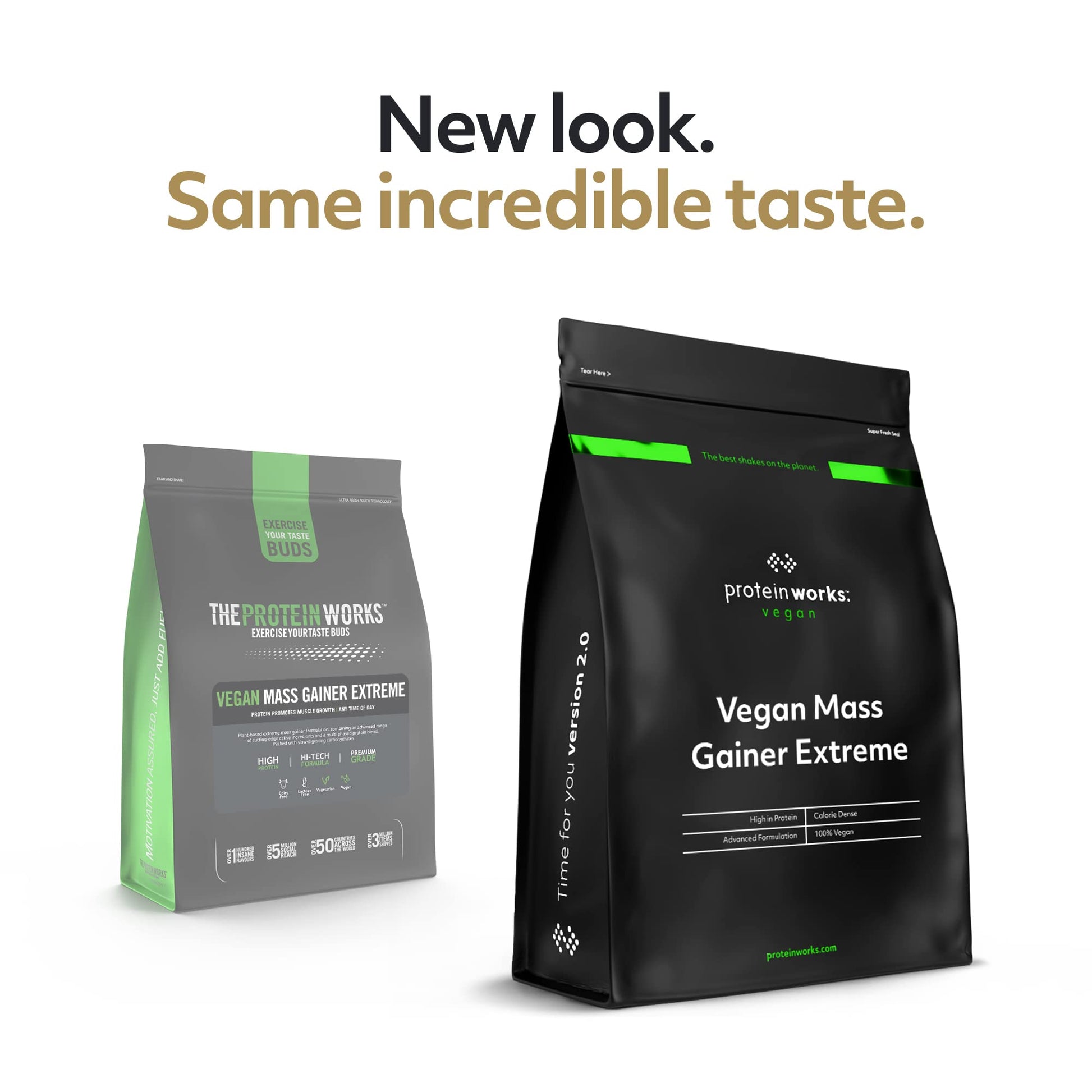 Protein Works - Vegan Mass Gainer Extreme | High Calorie Protein Powder | Weight Gainer Protein Works buy supplements canada