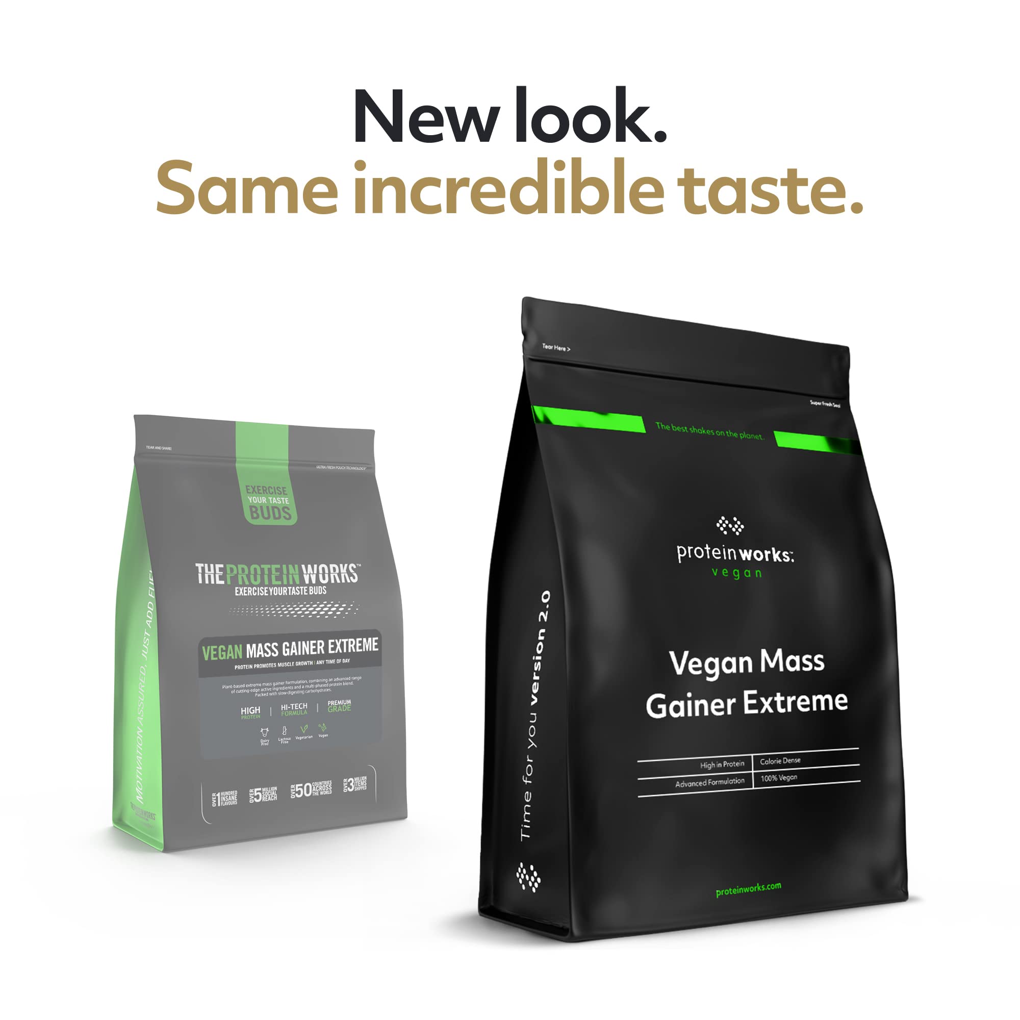 Protein Works - Vegan Mass Gainer Extreme | High Calorie Protein Powder | Weight Gainer Protein Works buy supplements canada